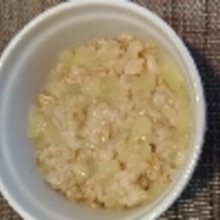 離乳食中期 後期 レンジで簡単 りんごオートミール レシピ 作り方 By またたび 楽天レシピ 離乳食中期 後期 レンジで簡単 りんごオートミール レシピ 作り方 By またたび 楽天レシピ